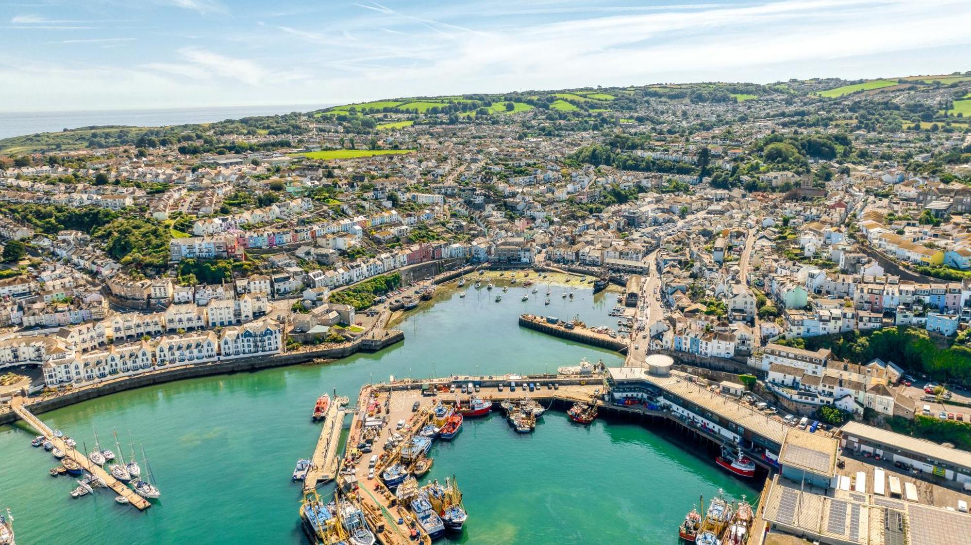 Quayside- In The Harbour Bowl Villa Brixham Exterior photo